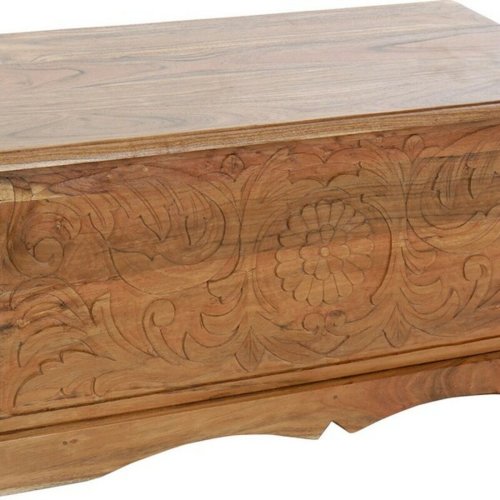 Kista DKD Home Decor Tr Kolonial Akaciatr 90 x 40 x 40 cm