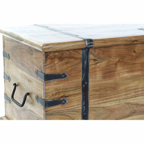 Kista DKD Home Decor Naturell Kolonial Akaciatr 90 x 40 x 40 cm