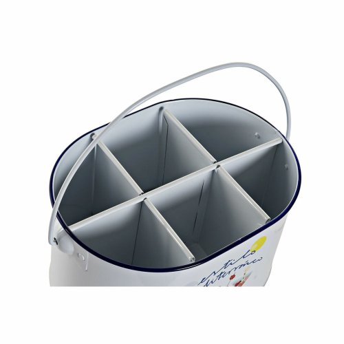 Ishink DKD Home Decor Vit Multicolour Metall 24,5 x 17 x 13 cm