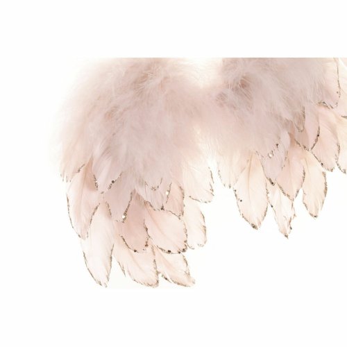 Julgranskula DKD Home Decor Fjdrar (2 pcs) (28 x 4 x 33 cm)
