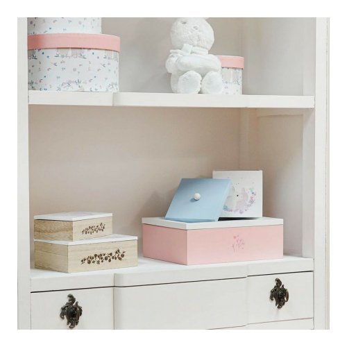 Uppsttning med Dekorativa Ldor DKD Home Decor Tr MDF (17 x 12