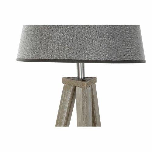 Golvlampa DKD Home Decor 40 x 40 x 154 cm Naturell Gr Brun 250