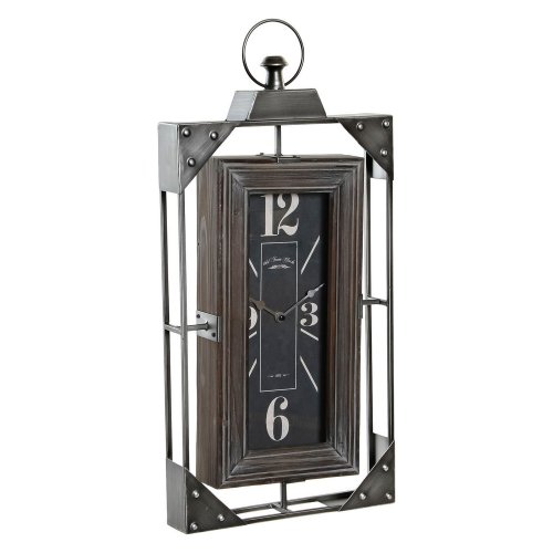Vggklocka DKD Home Decor Loft Tr Jrn (29 x 6.5 x 61 cm)