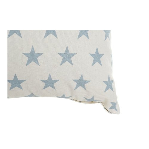 Kudde DKD Home Decor Bl 60 x 10 x 60 cm Stjrnor Vit (2 antal)