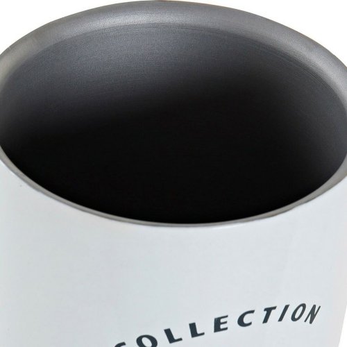 Flaskkylare DKD Home Decor Vit Silvrig Rostfritt stl 12 x 12 x