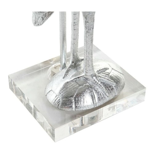 Bordslampa DKD Home Decor Svart Silvrig Harts 60 W 220 V 33 x 33