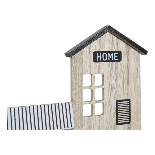 Bokhylla DKD Home Decor Kapphngare 39 x 9 x 27 cm Svart Brun Vi