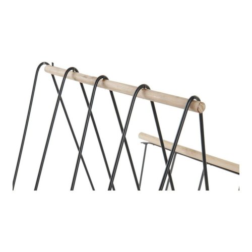 Tidningsstll DKD Home Decor 8424001814008 41 x 31 x 36 cm Svart