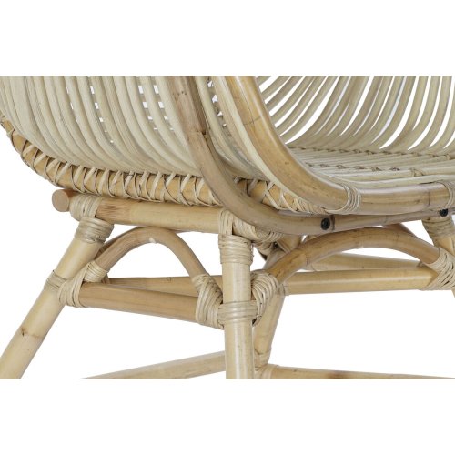 Kerti szk DKD Home Decor Multicolour Naturell Rattan 61 x 58 x