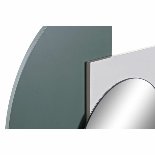 Vggspegel DKD Home Decor Bl Vit Rd Turkos Modern 46,5 x 2,5 x