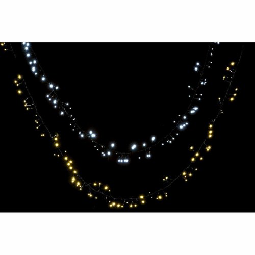 Belysningsremsa DKD Home Decor Gul Vit LED (2 antal)