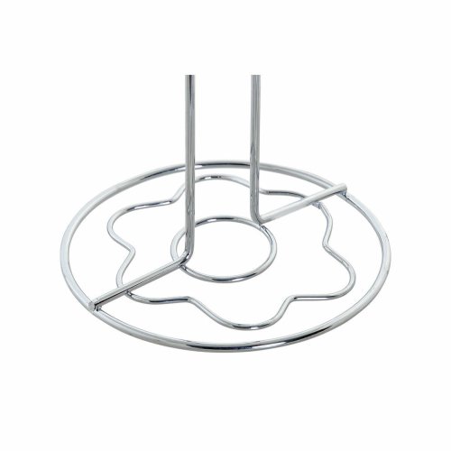 Toalettrullehllare DKD Home Decor Silver Metall Kromad (14 x 14