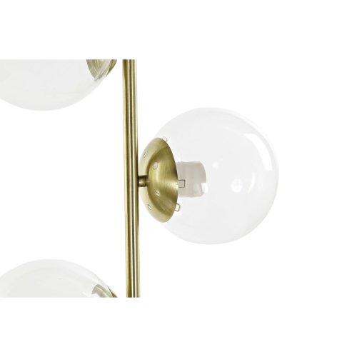 Golvlampa DKD Home Decor 35 x 25 x 167 cm Glas Gyllene Metall Tr