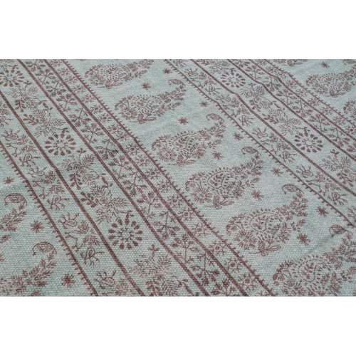 Matta DKD Home Decor 120 x 180 x 0,4 cm Bl Polyester Grn Arab