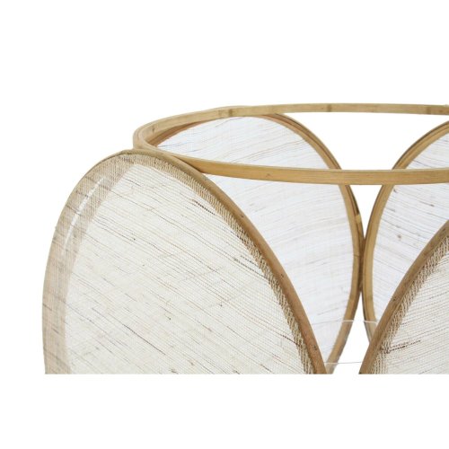 Lykta DKD Home Decor Glas Naturell Brun Bambu Orientalisk 42 x 4