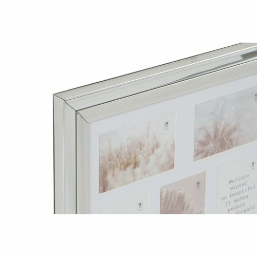 Fotoram DKD Home Decor Gyllene Silvrig Aluminium Glas polystyren