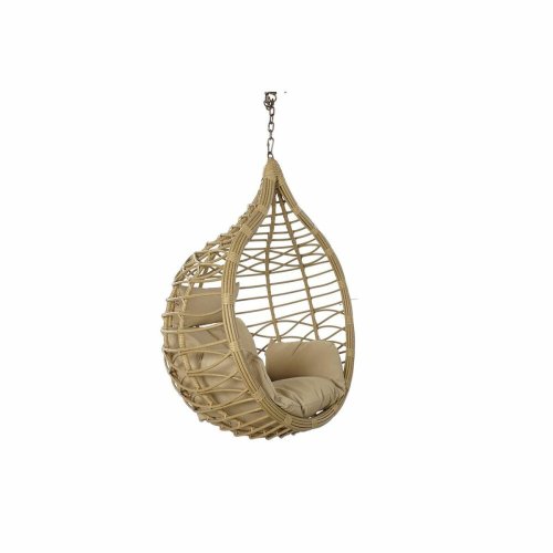 Hngande trdgrdsftlj DKD Home Decor Brun Beige Ljusbrun Alum
