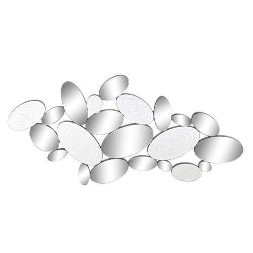 Vggspegel DKD Home Decor Svart Modern 119 x 2 x 61 cm 60 x 2 x