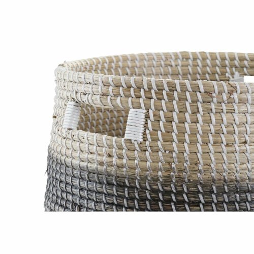 Korg - set DKD Home Decor Gr Naturell Sjgrs (3 Delar)