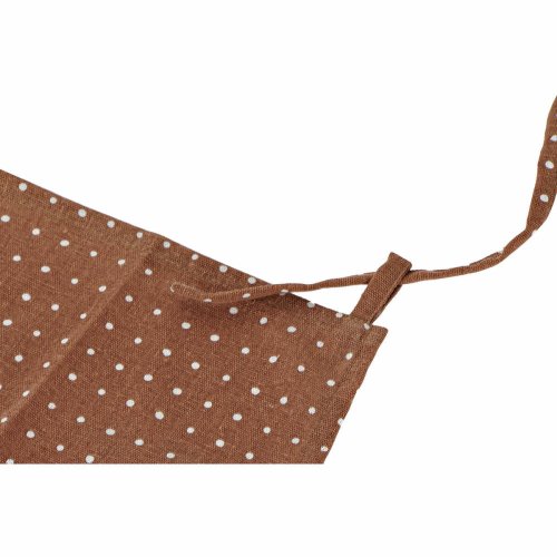 Frklde med ficka DKD Home Decor Brun Turkos Polyester Bomull G