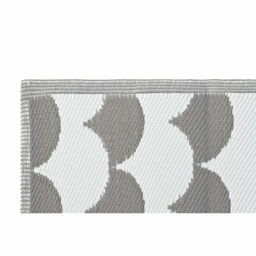 Matta DKD Home Decor Gr Vgor Vit (2 antal) (120 x 180 cm)
