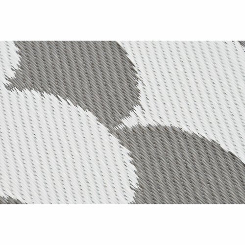 Matta DKD Home Decor Gr Vgor Vit (2 antal) (120 x 180 cm)