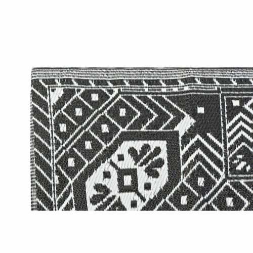 Matta DKD Home Decor Vit Svart Etnisk (2 antal) (120 x 180 cm)