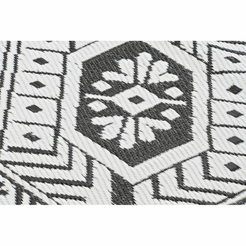 Matta DKD Home Decor Vit Svart Etnisk (2 antal) (150 x 210 cm)