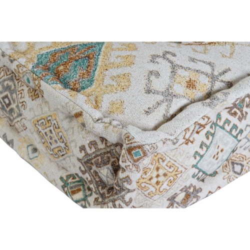 2-mans soffa DKD Home Decor Gul Brun Beige 145 x 76 x 13 cm