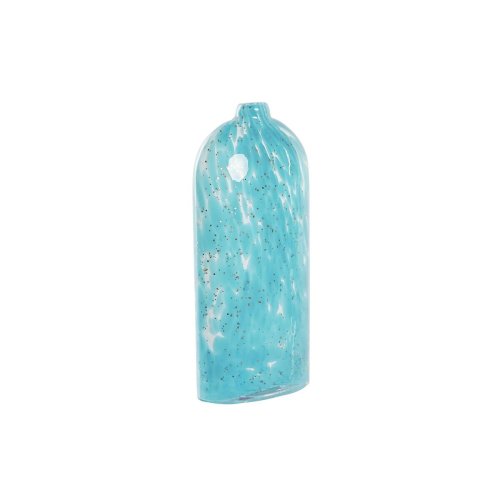 Vas DKD Home Decor Bl Glas Medelhavs 12,5 x 6,5 x 28 cm