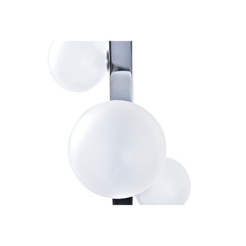 Bordslampa DKD Home Decor Vit Silvrig Glas Marmor 220 V 15 x 15