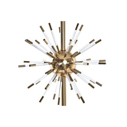Bordslampa DKD Home Decor Gyllene Metall Vit 41 x 41 x 80 cm 220
