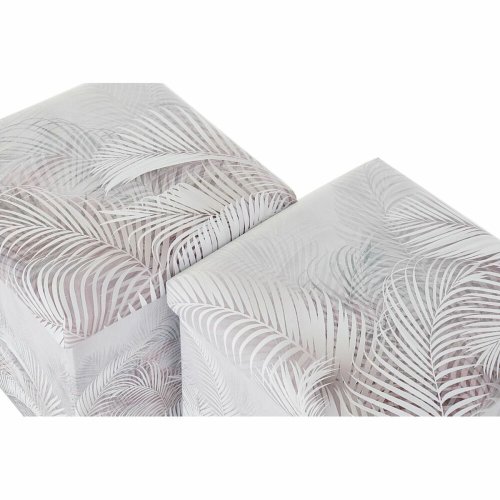 Allsidig lda DKD Home Decor Hopfllbar PU Tropiskt (2 antal) (3
