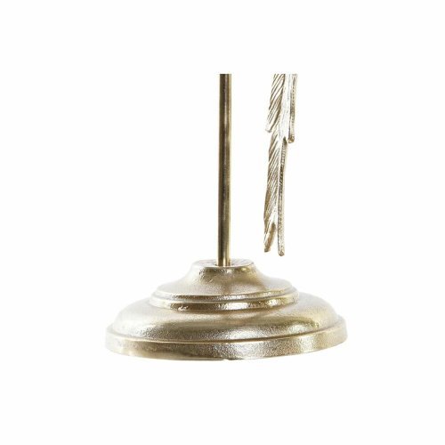 Kandelaber DKD Home Decor Champagne Aluminium Papegoja (21 x 21