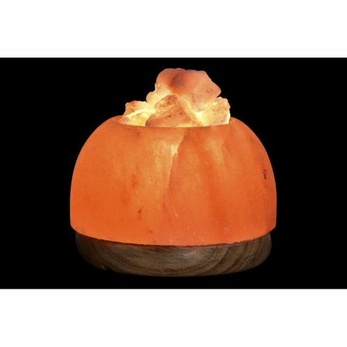 Belysning dekoration DKD Home Decor Salt Orange 15 W 16 x 16 x 1
