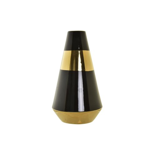 Vas DKD Home Decor Porslin Gyllene Dvobarvna Modern (19 x 19 x 3