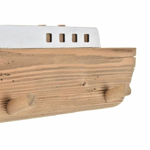 Vggmonterad rockhngare DKD Home Decor 91 x 8,5 x 20 cm Naturel