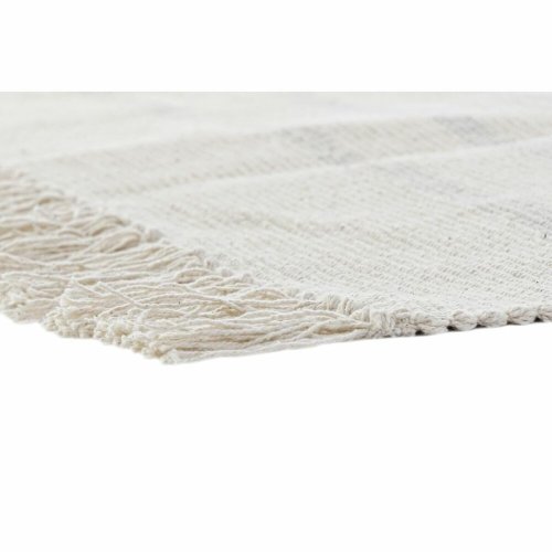 Matta DKD Home Decor 120 x 180 x 0,75 cm Gr Polyester Vit Frans