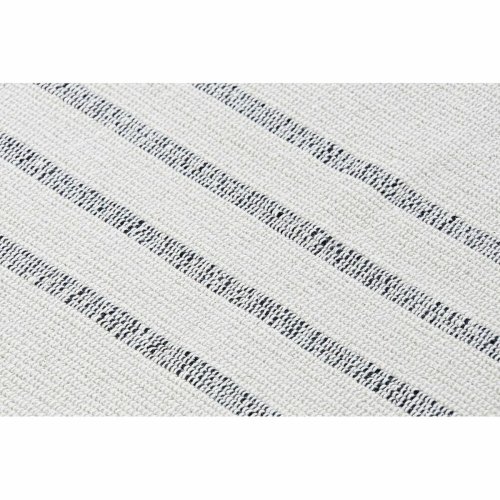 Matta DKD Home Decor 120 x 180 x 0,75 cm Gr Polyester Vit Frans