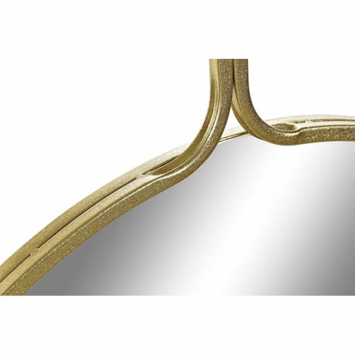Vggspegel DKD Home Decor Gyllene 72 x 2 x 91,5 cm