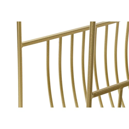 Tidningsstll DKD Home Decor Speglar Gyllene Metall (76 x 35 x 8