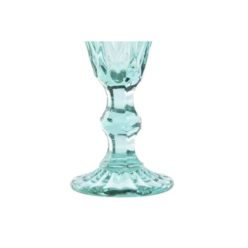 Vinglas DKD Home Decor Glas Turkos (150 ml)