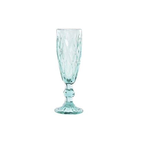 Vinglas DKD Home Decor Glas Turkos (150 ml)