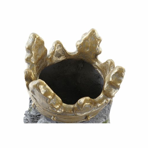 Kruka DKD Home Decor Gr Gyllene Gorilla Magnesium (29 x 26 x 34