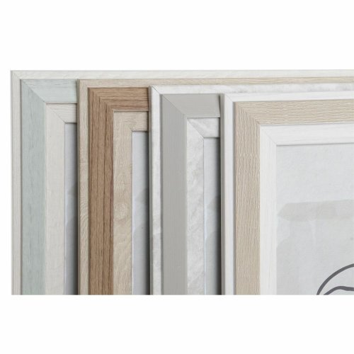 Fotoram DKD Home Decor Glas Beige Grn PS Skandinavisk (25 x 2 x