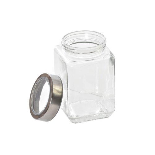 Uppsttning med 3 Burkar DKD Home Decor 750 ml 8,5 x 8,5 x 18 cm