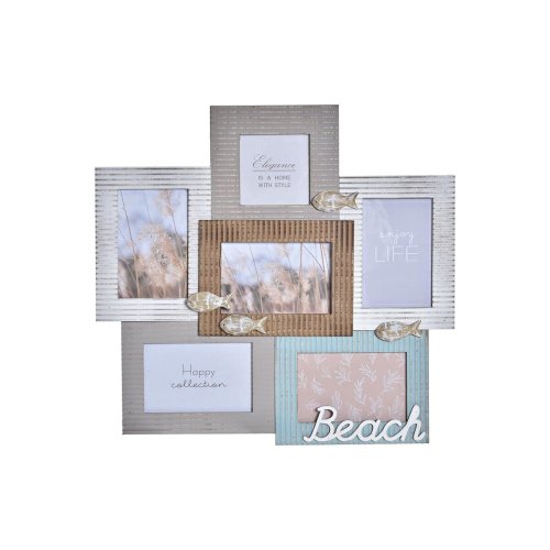 Fotoram DKD Home Decor Beach 46,5 x 2 x 44,5 cm Tr Sjman