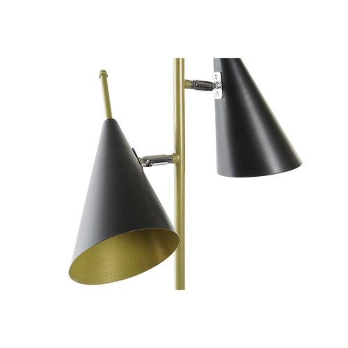 Bordslampa DKD Home Decor Svart Gyllene Metall 25 W 220 V 38 x 1