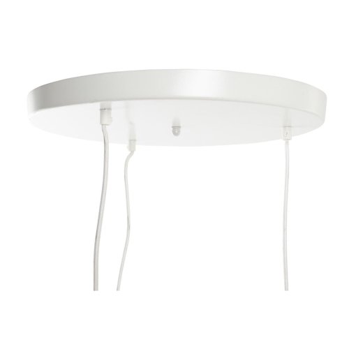 Taklampa DKD Home Decor Vit Ljusbrun 220 V 50 W (38 x 38 x 75 cm