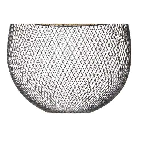 Taklampa DKD Home Decor Svart Metall Brun 50 W 32 x 32 x 43 cm